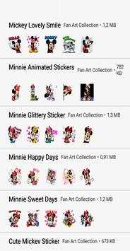 Sticker Mickey mouse & Friend for WhatsApp screenshot 2