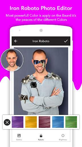 Iron Roboto Photo Editor screenshot 3