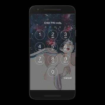 Girl Lock screen screenshot 5