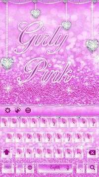 Rosy Glitter Keypad скриншот 4