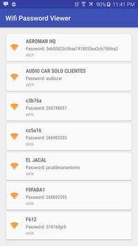 Wifi Password Viewer screenshot 1