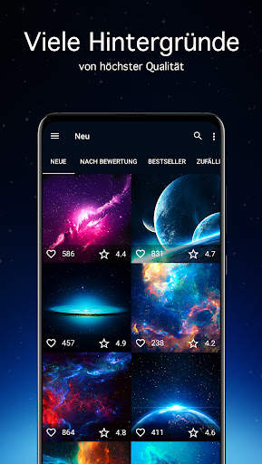 Weltraum Hintergrundbilder 4K screenshot 2