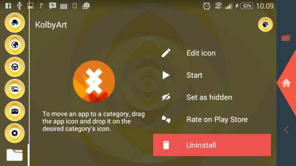 Orange Smart Launcher Theme screenshot 3