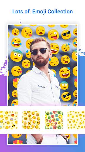 Emoji Photo editor - Auto emoji background changer screenshot 4