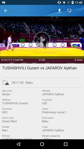 IJF App screenshot 2