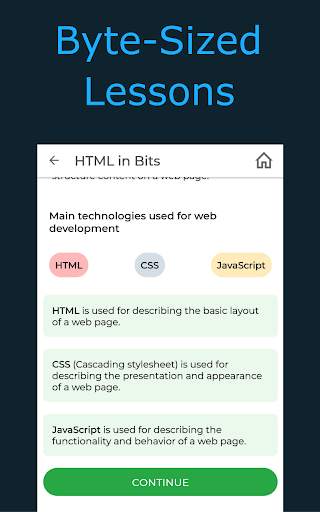 HTML In Bits: Learn HTML in Bits screenshot 2