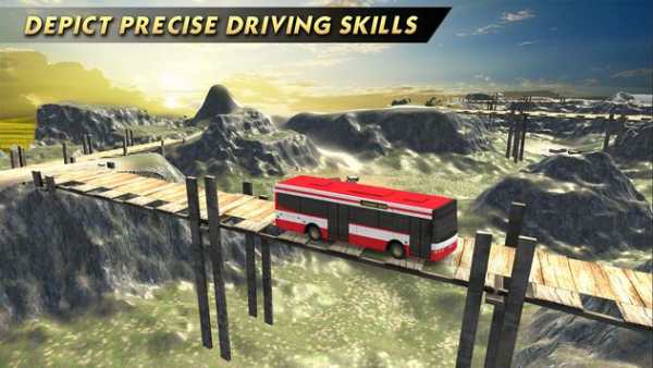 Offroad Bukit Climb Tourist Bu screenshot 3