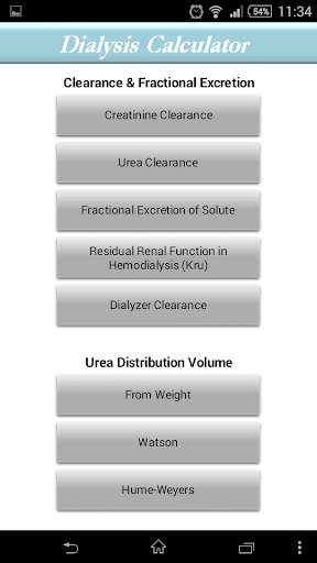 Dialysis Calculator screenshot 2