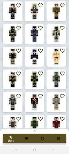 Military skins for Minecraft screenshot 1