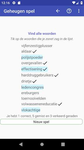 WGC Woordspelletjes collectie screenshot 8
