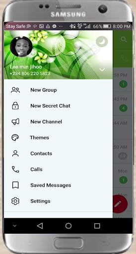 Neolife messenger-messenger lite for telegram screenshot 2