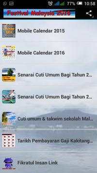 Kalendar 2016 screenshot 5