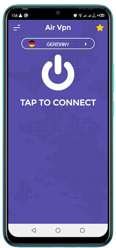 Air Vpn - free unblock VPN & secure VPN screenshot 1