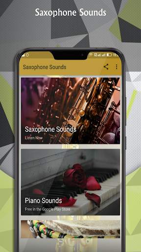 Saxophone Sounds screenshot 1
