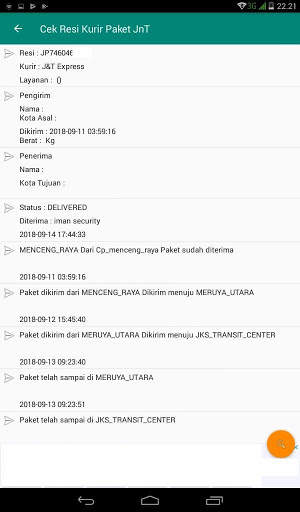 Cek Resi Paket Jnt screenshot 6