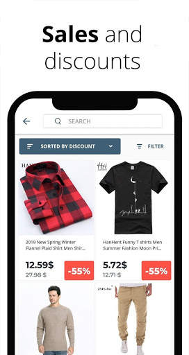 Sales shopping - cheap clothes, discount, sales screenshot 5
