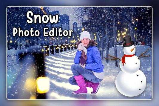 Snowfall Photo Frames - Snowfall Photo Editor screenshot 4