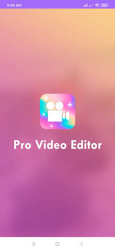 Pro Video Editor & Photo Video Maker screenshot 1