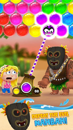 Penembak Gelembung: Pantai Pop screenshot 2