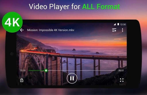 MAXHD - Free FHD Video Player With Music Player screenshot 1