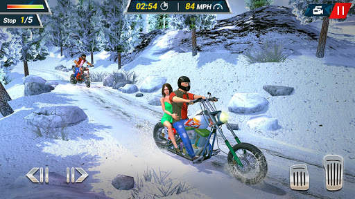 Snow Motorbike Racing 2019 Free screenshot 5