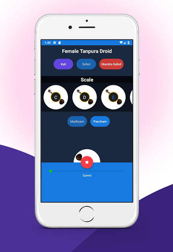 Female Tanpura Droid 3 screenshot 3