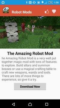 Robot Mod For MCPE. screenshot 5
