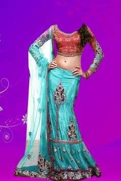 Woman Lengha Choli Suit Photo screenshot 2