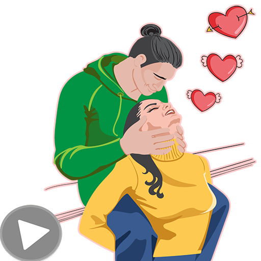 💞Love Animated Stickers for WhatsApp 💝 (GIF) icon