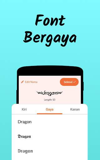 Aplikasi nama panggilan screenshot 3