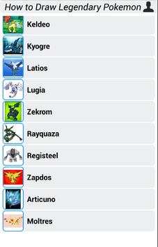 How to Draw Legendary Pokemon screenshot 3