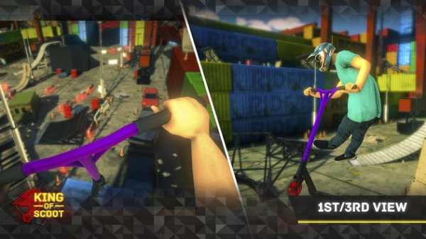 King Of Scooter Race screenshot 1