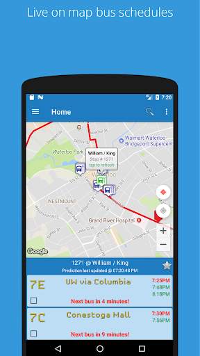 Grand River Transit GRT Live screenshot 1