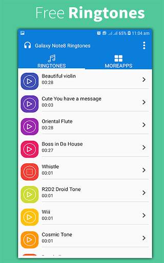 Super Galaxy Note8 Ringtones screenshot 5