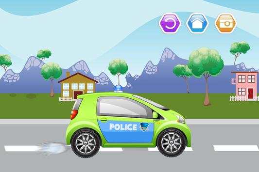 Police Car - Wash Games screenshot 7