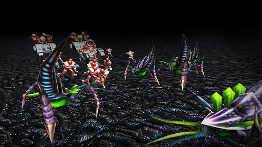 Simulator Pertempuran:  Stickman vs. Aliens screenshot 3