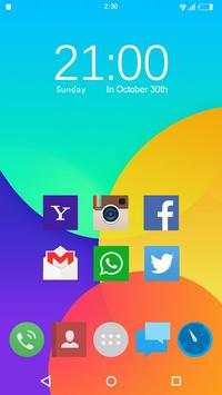 KK Launcher FlyMe Theme screenshot 1