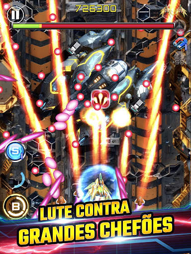 Caça Relâmpago 2: Jogo de nave screenshot 16