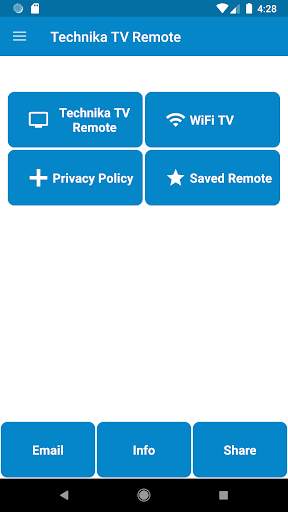 Technika TV Remote Control 1 تصوير الشاشة