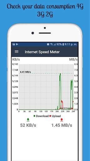 4G Speed Test & Meter - Internet SPEEDCHECK скриншот 2