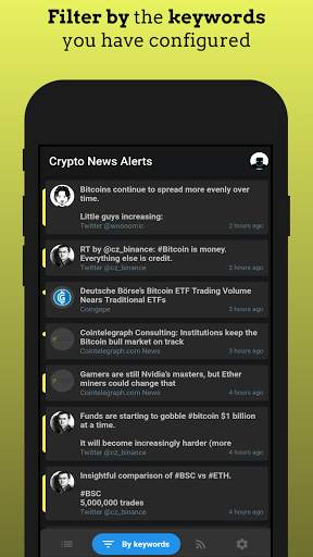 Crypto News Alerts - Track bitcoin news - altcoins screenshot 5