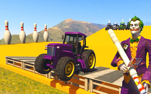 Super heroes Tractor Simulator Stunts screenshot 5