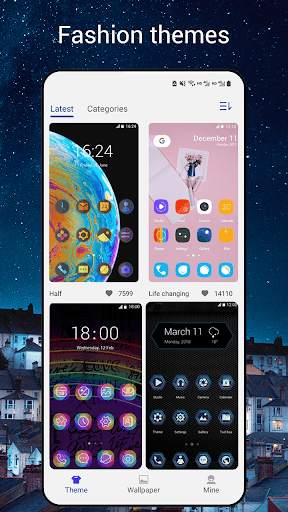 Newlook Launcher - Galaxy Star screenshot 4