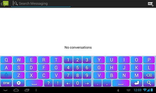 Blue-Purple Keyboard screenshot 10
