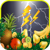 Crazy fruit Cut icon