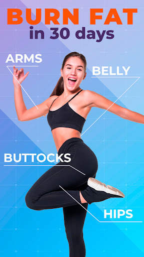 Burn fat workout in 30 days screenshot 1