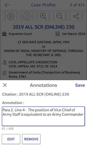 Judgements App - Supreme Court Judgements in India screenshot 8