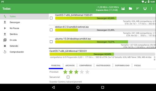 PTorrent Pro - torrent application screenshot 6