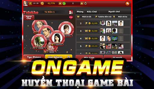 Ongame Tú Lơ Khơ (game bài) screenshot 1