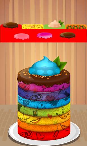 Rainbow Cake Maker Bake shop screenshot 5